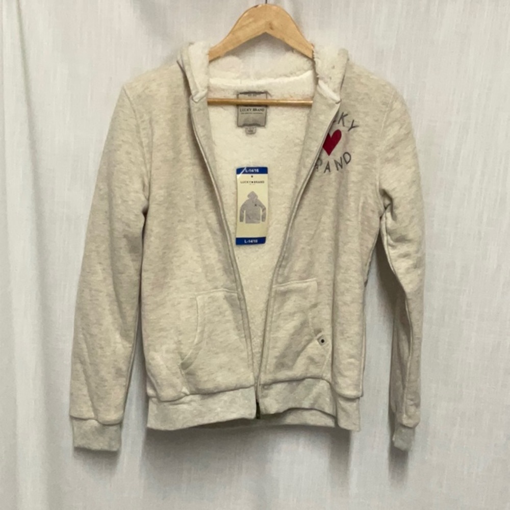 Lucky brand hoodie, size XL youth